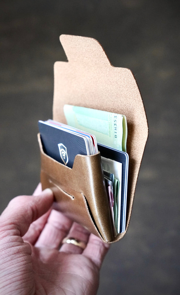 Oak Wallet - Chestnut